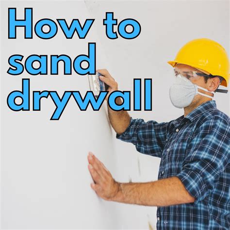 How To Sand Drywall Like A Pro Master Building Materials Blog