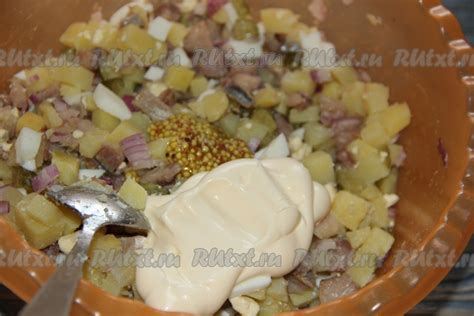 Салат из селедки с картошкой и огурцами: 10 фото в рецепте