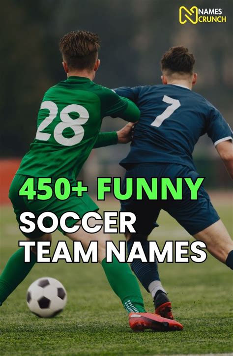 Cool And Funny Soccer Team Names For Your Squad En 2024