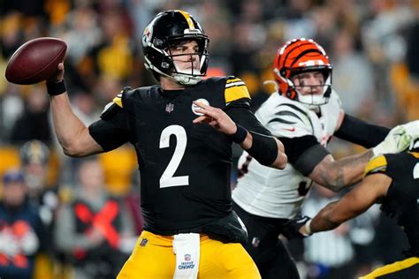 Former Pittsburgh Steelers Qb Mason Rudolph Signs One Year 3 62m Contract With Tennessee Titans