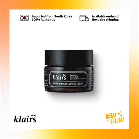 Dear Klairs Midnight Blue Calming Cream 30ml | Lazada PH