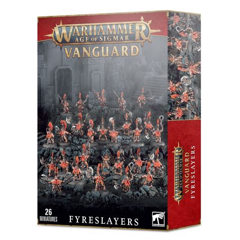 Warhammer Age Of Sigmar Order Vanguard Fyreslayers Guardian Games