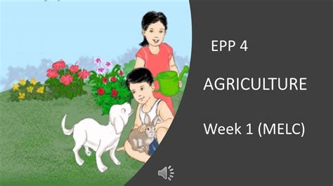 Epp Agriculture Week Melc Quarter Youtube