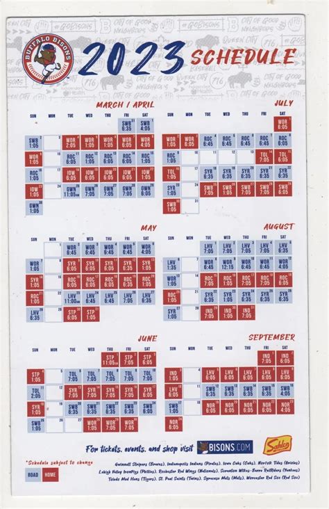 Buffalo Bisons Schedule Tv Tasha Fredelia