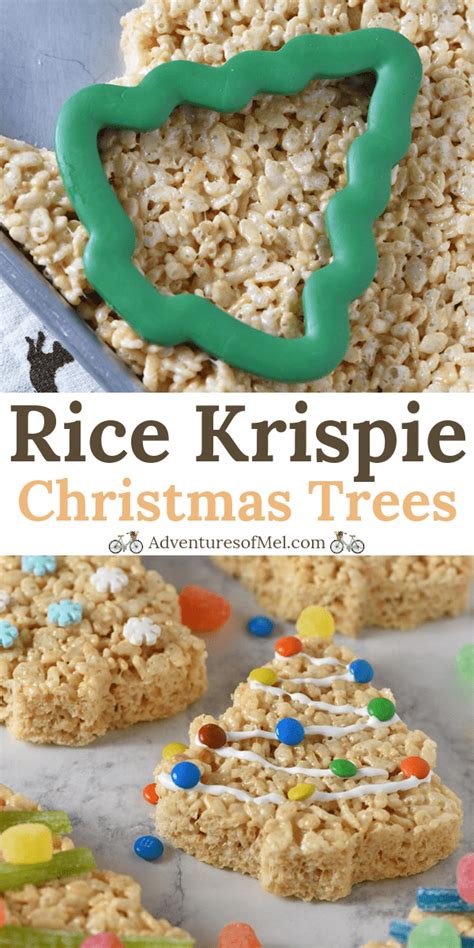 Christmas Tree Rice Krispie Treats Adventures Of Mel