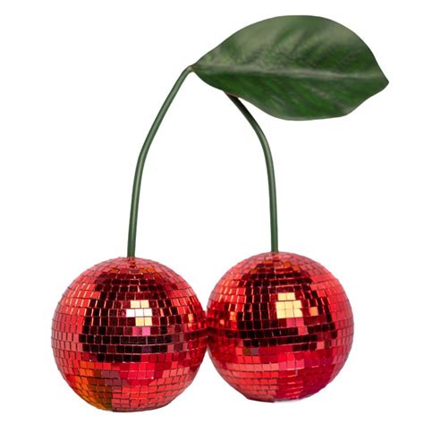 Cherry Disco Balls Each Disco Product Take Weeks To Make Before