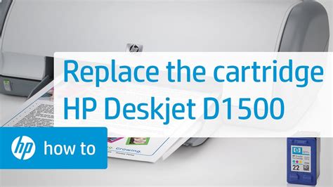 Hp Officejet 4500 4575 Printers Replacing Ink Cartridges Hp® Support