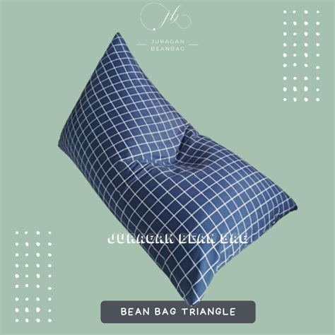 Jual Beanbag Triangle Ukuran Dewasa Kursi Santai Sofa Santai Kursi Cafe