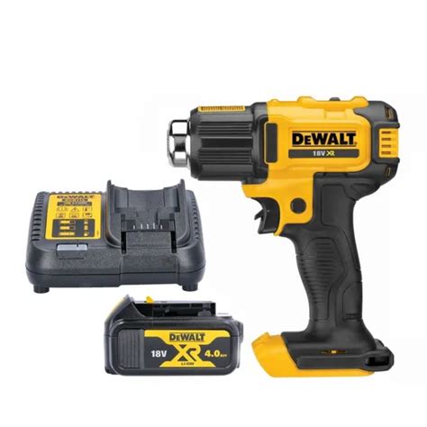 DEWALT DCE530N 18V XR Cordless Heat Gun With 1 X 4 0Ah Battery