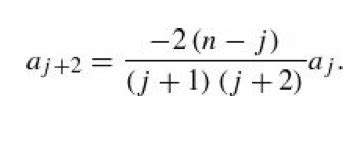 Solved Problem 2.15 Use the recursion formula (Equation | Chegg.com
