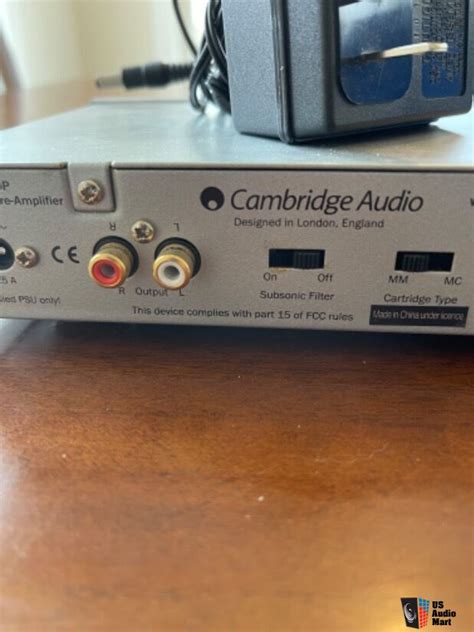 Cambridge Audio P Mm Mc Phono Preamp Photo Us Audio Mart