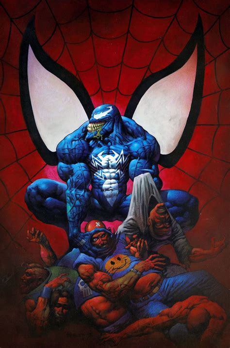 Venom Poster Art By Alex Horley Alessandro Orlandelli Marvel