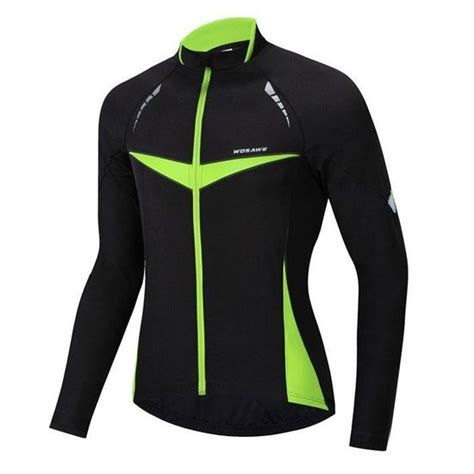 WOSAWE Veste de Cyclisme à Manches sulfpour Homme Vêtement Coupe Vent