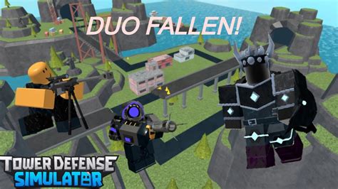 DUO FALLEN TDS SPEEDRUN YouTube