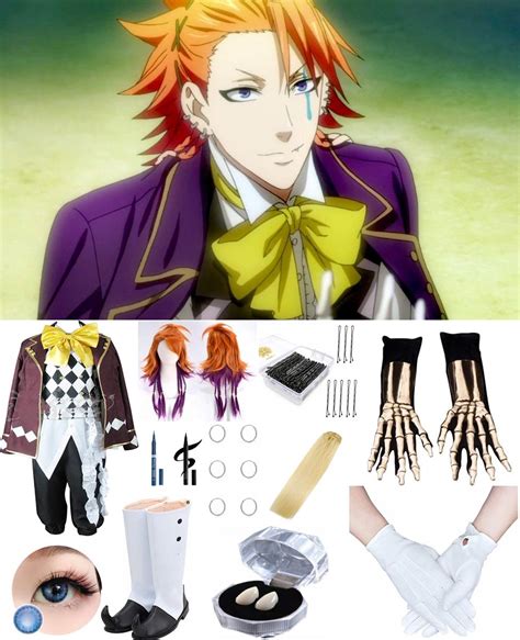 Joker from Kuroshitsuji: Book of Circus Costume Guide for Cosplay ...