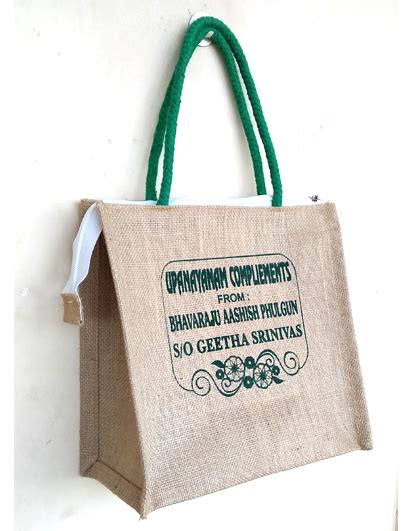 Sun Gift Bag Upanayanam Sun Jute Bags