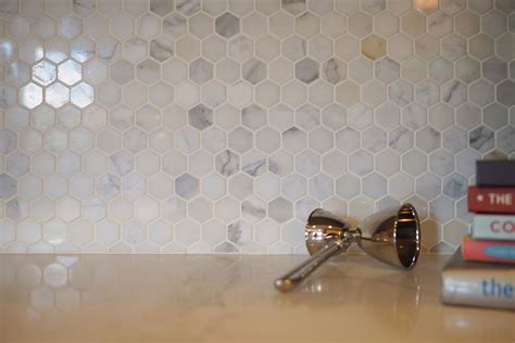 Calacatta Gold Hexagon Mosaic Tile Msi Backsplash Tile