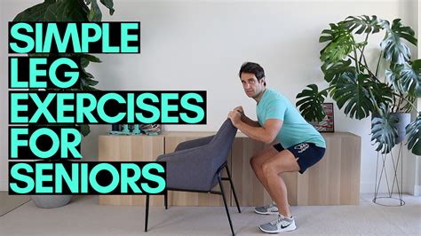 Leg Exercises For Stronger Legs Daily Leg Exercises For Seniors