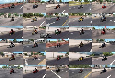 MOTORCYCLE TRAFFIC PACK ATS BY JAZZYCAT V6 5 7 Allmods Net