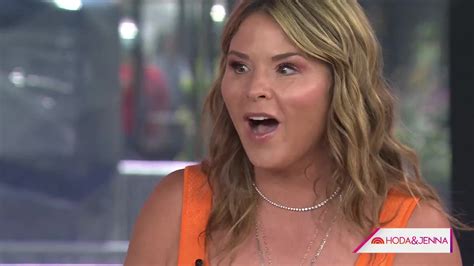 Todays Jenna Bush Hager Shows Off Curves In Skintight Orange Dress On