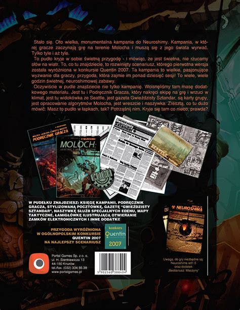 Neuroshima RPG Moloch Ucieczka Z Miasta Maszyn At Mepel