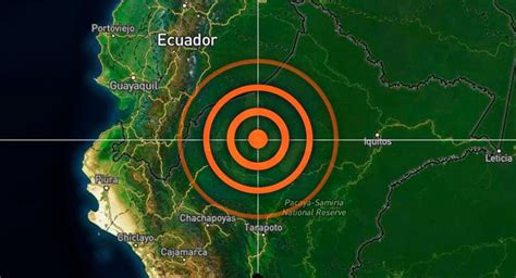 Un Temblor De Magnitud Sacude La Selva De Per Y Se Siente Hasta