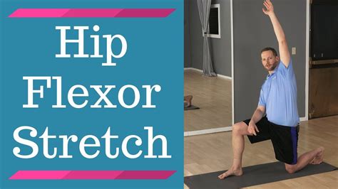 Kneeling Hip Flexor Stretch For Low Back Pain Relief YouTube