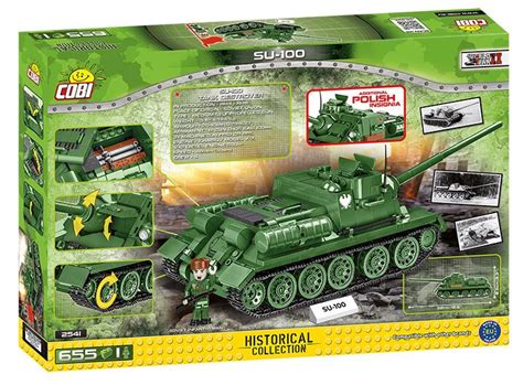 COBI SU 100 Soviet Tank Destroyer Set 2541 BuildCOBI Cobi