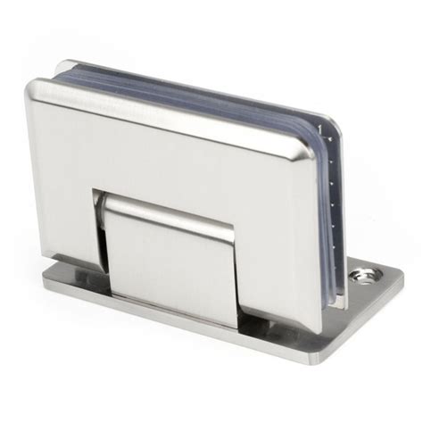 Петля стекло-стена 90 градусов P1253 одностороннее крепление, хром ...