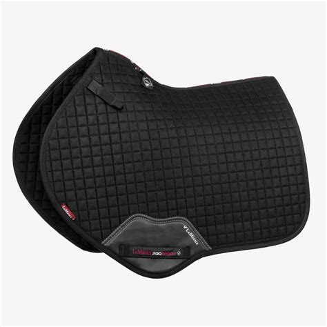 Lemieux Suede Close Contact Saddle Pad Black Wadswick Ltd