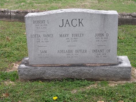 Lotta Vance Vance Jack 1884 1986 Find A Grave Memorial