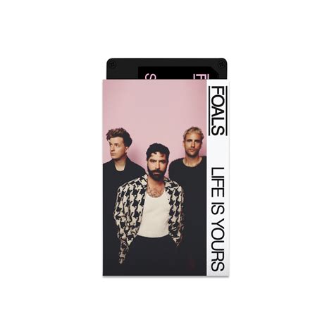 Life Is Yours Black Cassette Foals Official Store