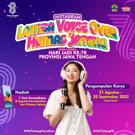 Lomba Voice Over Humas Jateng Peluang Emas Untuk Berkarier Di Dunia