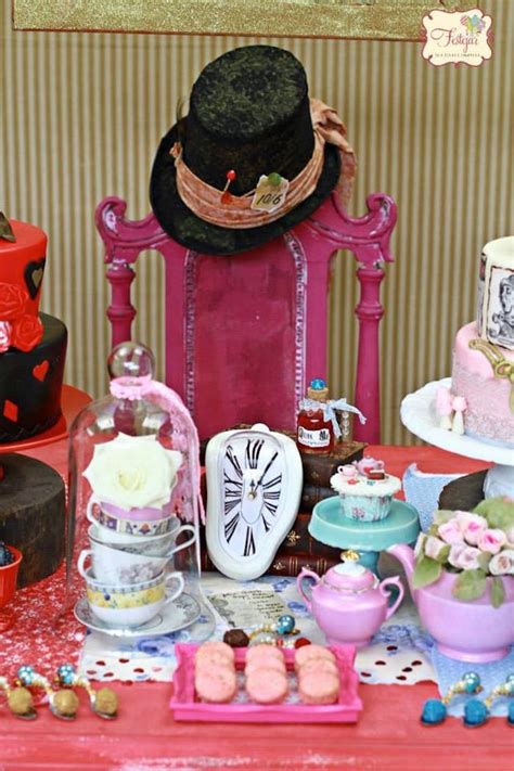 Kara's Party Ideas Alice In Wonderland Tea Party via Kara's Party Ideas ...