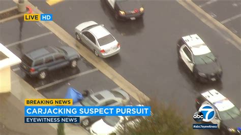 Chase Carjacking Suspect In Custody After Leading Deputies On