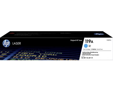 HP 119A Cyan Original Laser Toner Cartridge HP Store India