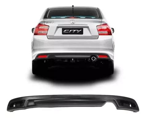 Spoiler Saia Parachoque Traseiro Honda City 2012 2013 2014 Frete grátis