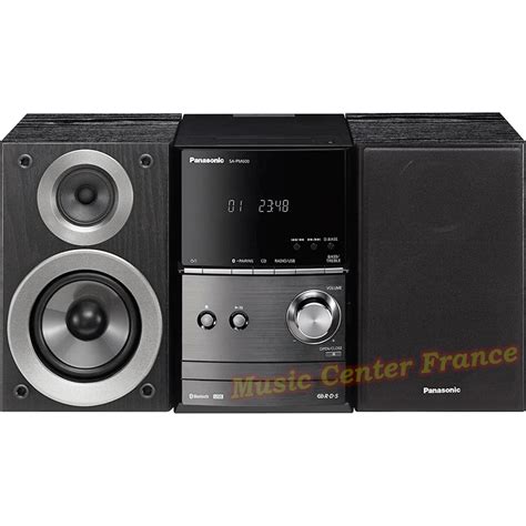 Panasonic SC PM 600 mini chaîne hi fi avec CD USB tuner FM bluetooth