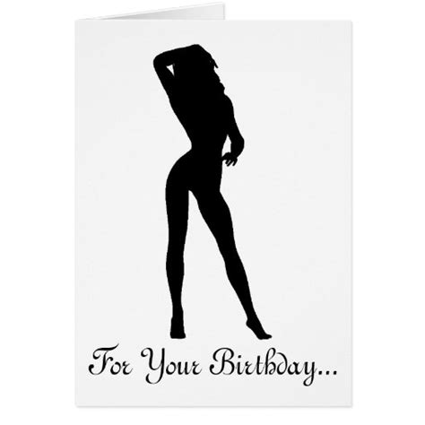 Sexy Birthday Cards For Him Cake Zazzle