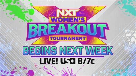 Final Names Revealed For The Wwe Nxt Womens Breakout Tournament