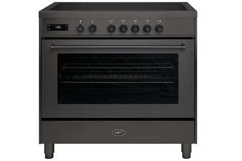 Toscana 90 Cm Inductiefornuis 4 Zones Dubbele Oven Boretti