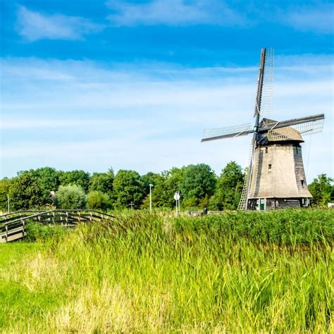 Premium Photo Typical Dutch Landscape In Alkmaar The Netherlands