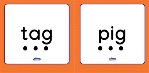 Phase 2 Phonics Word Cards Set 2 G O C K Ck E U R Plazoom