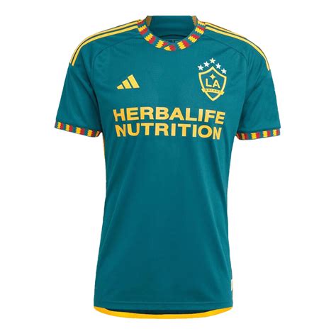 Camiseta Aut Ntica La Galaxy Segunda Equipaci N Visitante Hombre