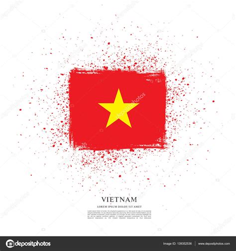 Flag Of Vietnam Banner Template — Stock Vector © Igorvkv 139352536