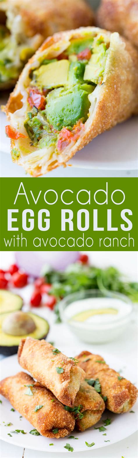 Avocado Egg Rolls - Easy Peasy Meals