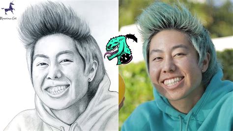 How To Draw A Realistic ZHC Drawing Portrait With Pencil