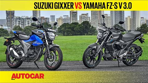 Suzuki Gixxer Vs Yamaha Fz S V Comparison Test Review