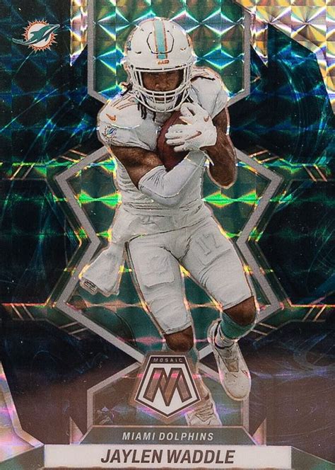 Jaylen Waddle Mosaic Genesis Ssp Price Guide Sports Card