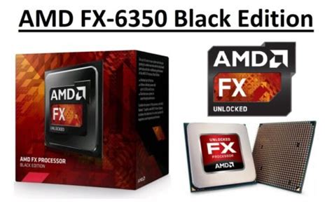 AMD FX 6350 Black Edition Hexa Core Processor 3 9 4 2 GHz Socket AM3